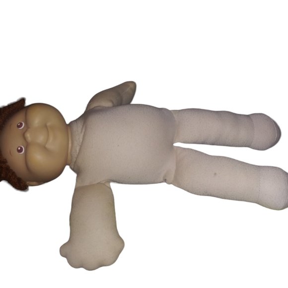 Vintage Heavenly Kids Doll Brown/Red Crochet Yarn Hair Soft Body Girl Doll 1984 - Picture 2 of 7